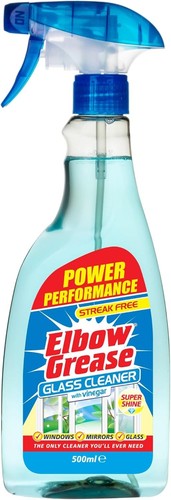 Glass cleaner with - cleaner,