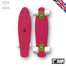 RAM Mini Cruiser Old School 27 inch DragonfruitPink, Kids Longboard New No   Box