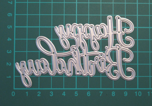 82577 happy birthday metal - happy,