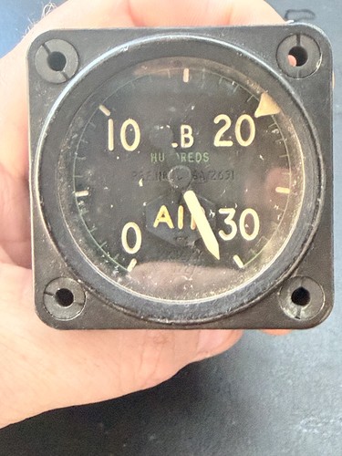 Ww2 raf air indicator gauge - ww2,