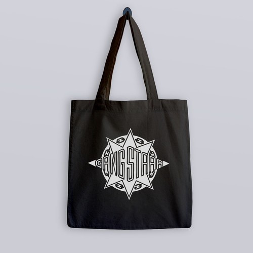 Gang starr tote bag guru - gang,