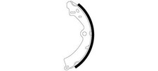 Mintex Rear Brake Shoe Set For