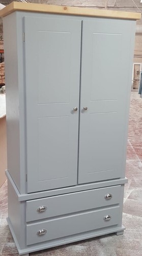 Handmade grey and - 2, door