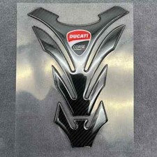 Carbon Fiber Motorcycle Fuel Tank Pad Cover Protector Decal Stickers For Ducati
