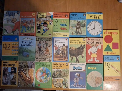 Vintage ladybird books - vintage,