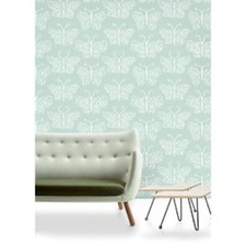 Mini Moderns CAMBERWELL BEAUTY Butterfly WALLPAPER Verdigris AZDPT018