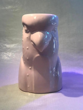 Vintage Pale Pink Bird Vase:21