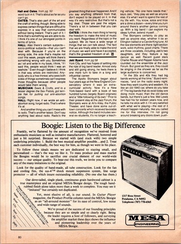 1982 mesa boogie guitar - 1982, •