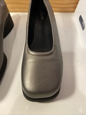 Clarks Women's Metallic Silver