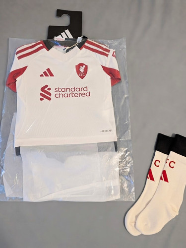 Adidas liverpool away full kit - away,