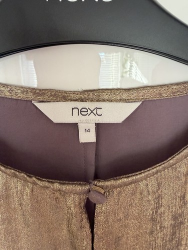 Next beautiful gold dress - next,