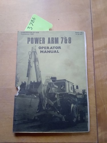 Mcconnel power arm 8 back - power,