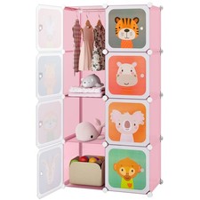 8-Section Kids Closet with