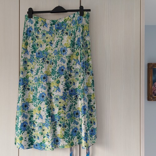 Slip skirt satin patterned - slip,