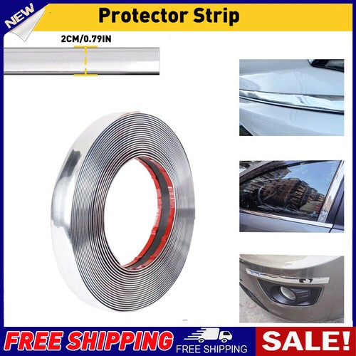 Car side door chrome strip - car,
