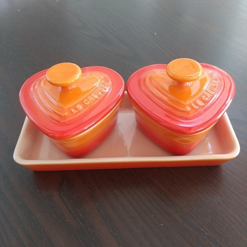 Creuset orange heart petite - creuset,