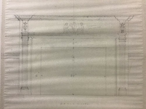 Vintage original drawing - -,