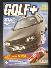 THE GOLF + PLUS Car Magazine Mag January 2005 VW Volkswagen MK2 G60 MK1 CORRADO