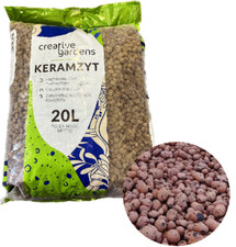 Clay Pebbles Bag 20L Growing Media Pellets Potting Plants Hydroponics Gardening