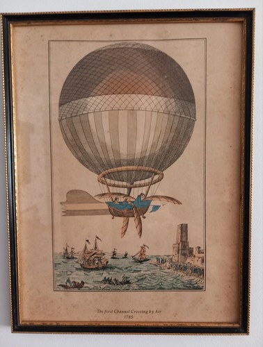 Vintage 1956 print - 1956, framed
