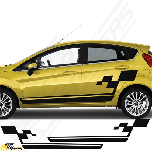 Stickers for ford - stickers, fiesta