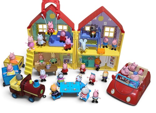 Peppa pig house playset - peppa,