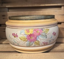 Pottery Flowers Design Pot