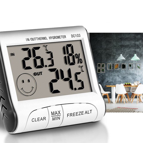 Digital lcd thermometer - lcd,