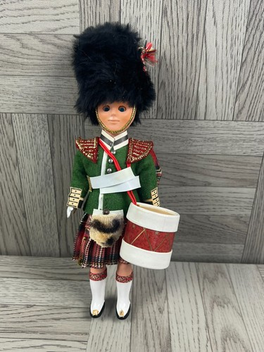 Vintage scottish drummer doll - scottish,