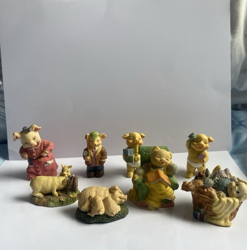 Pig ornaments bundle - ornaments, 8