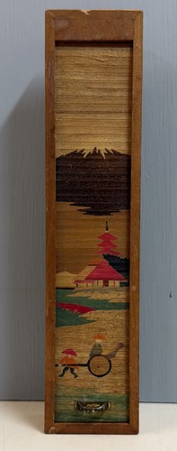 Vintage japanese hakone wood - japanese,