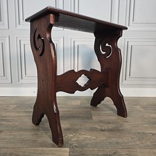 Antique Oak Side Table -