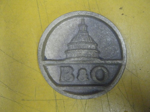 Vintage brass o railroad - b, &