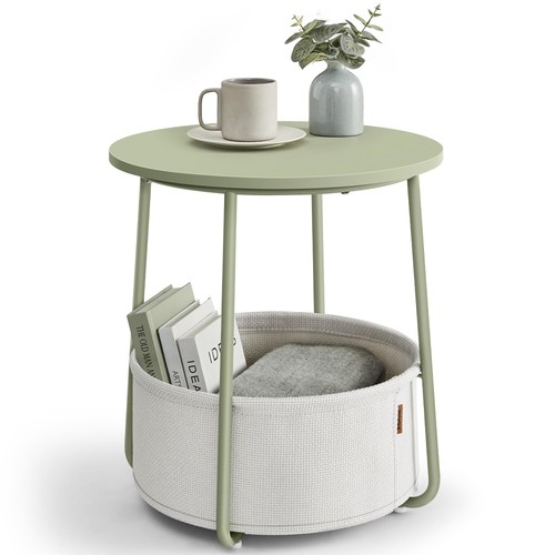 Vasagle side table round end - side,