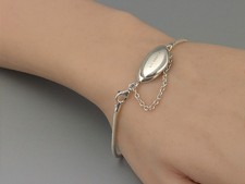 Sterling Silver Snake Bracelet