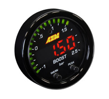 AEM Electronics X-Series Digital Sender Boost Pressure Gauges 30-0306 35psi 52mm