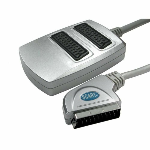 Way scart adaptor splitter - way,