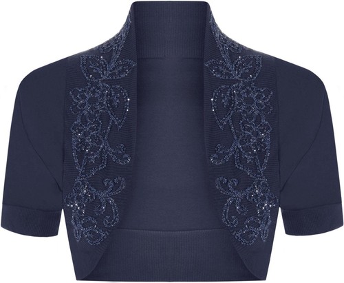 Women beaded sequin shrug - women,