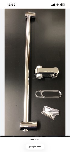 Aqualisa unity chrome riser - unity,