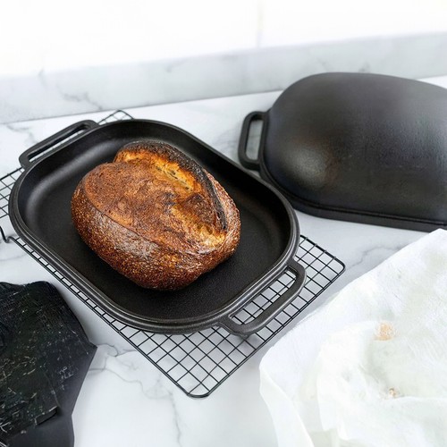 Cast iron bread baking - 2-in-1,