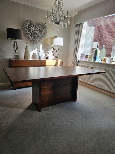 Skovby sm36n walnut extending - walnut,