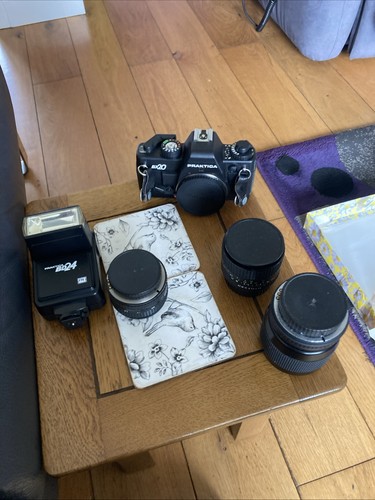 Camera and lens - and,