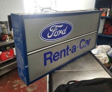 RARE 1990’s FORD DEALER SIGN