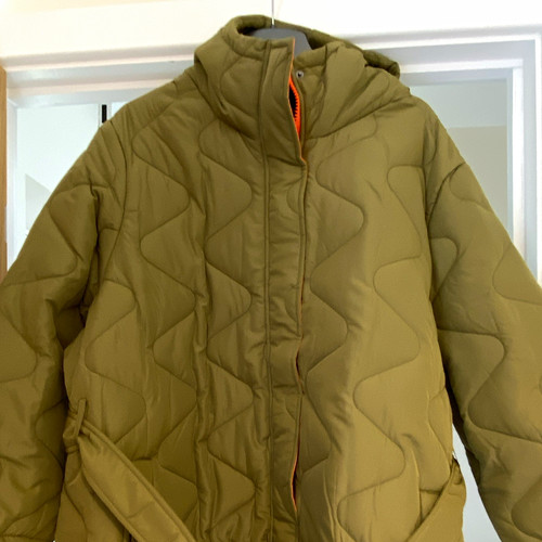 Simply green long hooded - be,