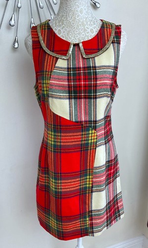 Vera wang red gold tartan - vera,