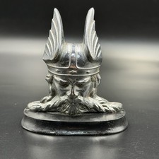 Rover Chrome Viking Car Mascot