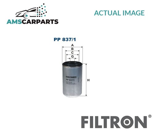 Engine fuel filter - fuel, 837/1