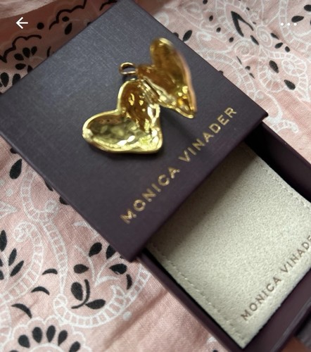 Monica vinader gold heart - vinader,