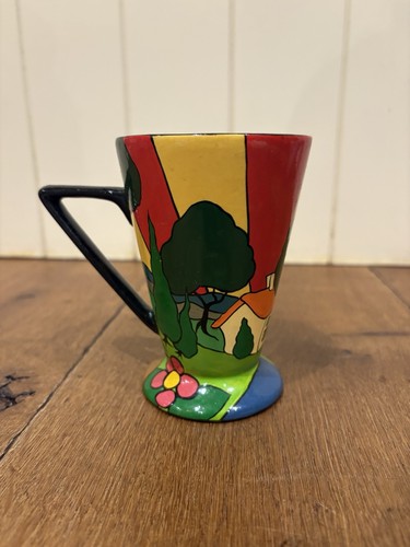 Hand painted art deco clarice - painted,