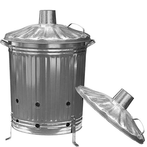 90l galvanized incinerator - galvanized,